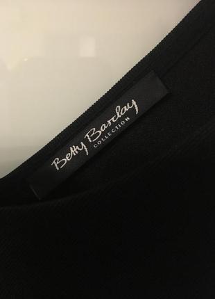 Бандажное утягивающее черное секси платье футляр betty barclay 48 - 52 р.4 фото