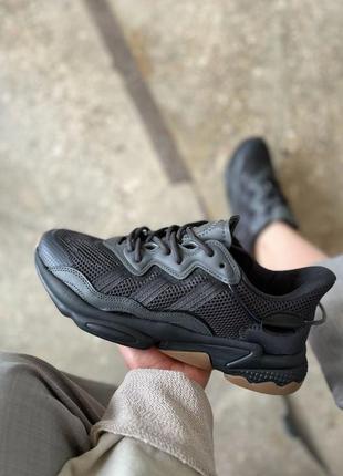 Adidas ozweego black кроссовки