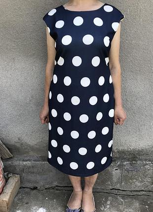 Плаття в горошок , плаття міді