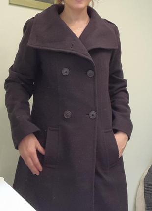 Шикарне демисезонне пальто испания шерсть