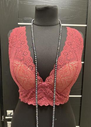 Бюстгальтер, лиф, топ кружевной