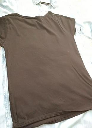 Стильная футболка в принт, fb sister, p. 10-123 фото