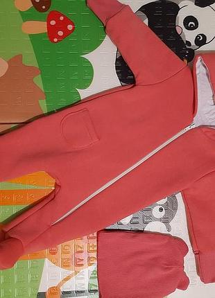 Комбінезон дитячий з шапочкою