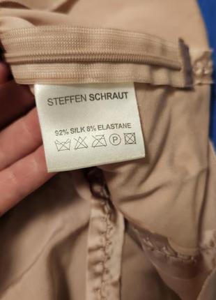 Шовкова блуза з камінням  відомого німецького бренду stefen schraut6 фото