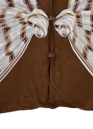 Винтажная женская шелковая блузка jean paul gaultier5 фото