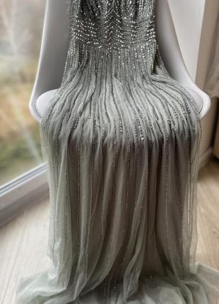 Роскошное вечернее платье zalando lace &amp; beads2 фото
