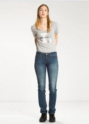 *джинсы levis 712 slim w23 l34