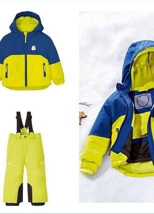 Костюмы термо мембранні термокомбінезони роздільні німеччина 86-92 см