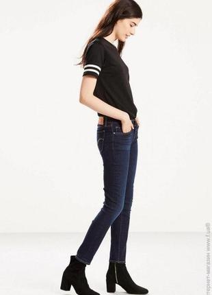 Джинсы levis 711 skinny w23 l30