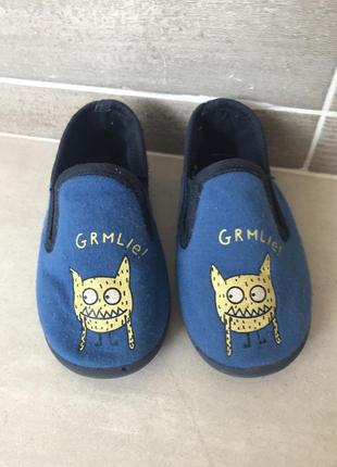 Тапочки на хлопчика