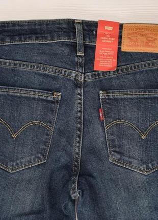 Джинсы levis 721 high rise skinny w23 l327 фото