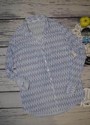 14/l женская красивая фирменная блуза блузка рубашка туника эйфелева башня8 фото