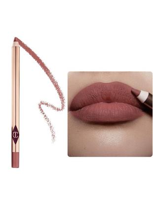 Олівець для губ charlotte tilbury lip cheat pillow talk medium2 фото