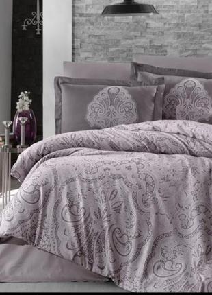 Постельное белье first choice cotton satin 200*220 см milena lavender