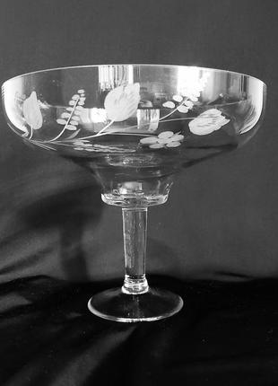 Ваза для конфет фруктовница винтаж