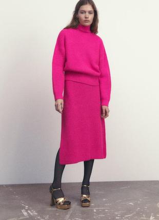Комплект светр, сукня zara1 фото