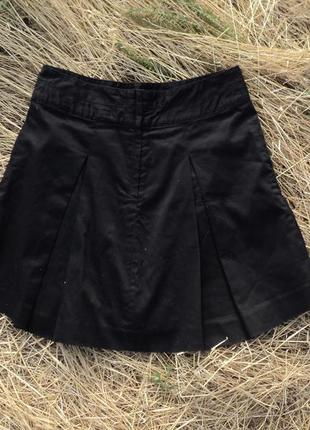 Чорна спідниця-трапеція на літо 5