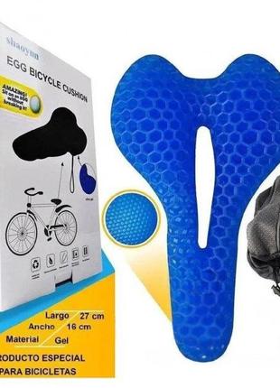 Подушка для велосипеда на сиденье egg bicycle cushion7 фото