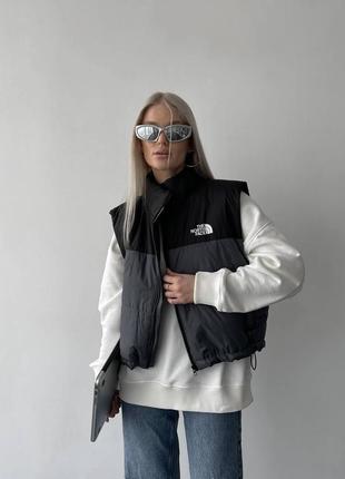 Жилетка у стилі the north face🖤