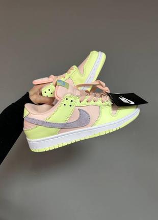 Демисезонное желтие кроссовки nike sb dunk желтые женские кроссовки найк данк