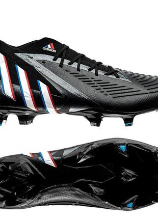 Бутсы футбольные муж. adidas predator edge.1 l fg (арт. gv7391)