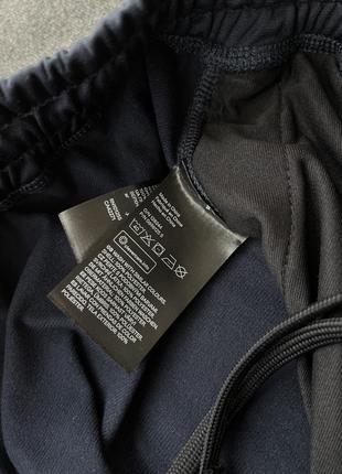 Темно синие спортивные штаны для занятий спортом йоги бега h&m зауженные4 фото