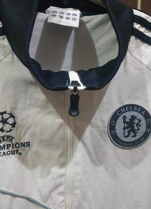 Мужская футбольная олимпийка,куртка,кофта adidas челси,chelsea leage champions3 фото