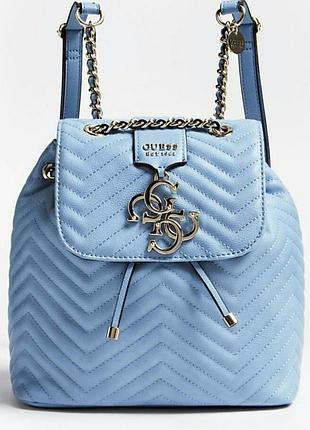 Городской рюкзак guess violet со стеганым эффектом оригинал