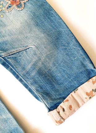 Красиві джинси з вишивкою некст2 фото