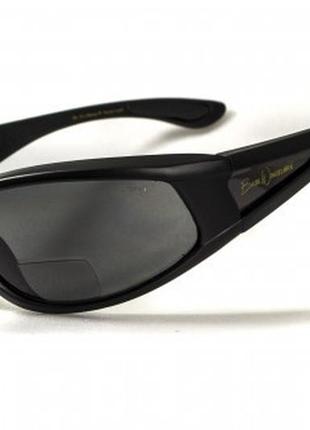 Бифокальные поляризационные защитные очки 3в1 bluwater winkelman-2 (+2.0) polarize (gray) серые5 фото