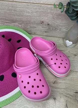 Яскраві крокси для літа crocs crocband 11016-62p