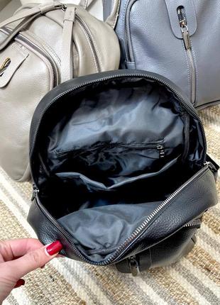 Рюкзак  екошкіра,  вмісткий рюкзак,  жіночий  рюкзак4 фото