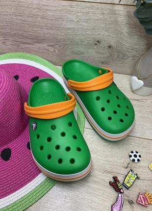 Яркие кроксы crocs crocband 11016-3r4