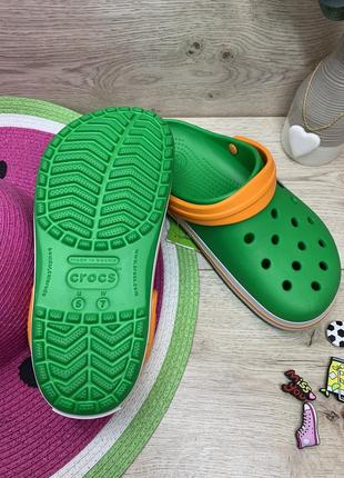 Яркие кроксы crocs crocband 11016-3r4