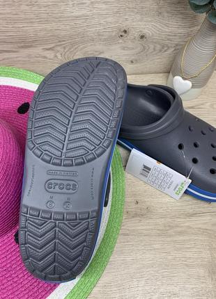 Стильные кроксы crocs crocband 11017-07w3 фото