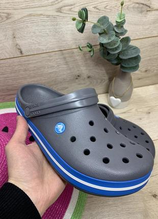 Стильные кроксы crocs crocband 11017-07w4 фото