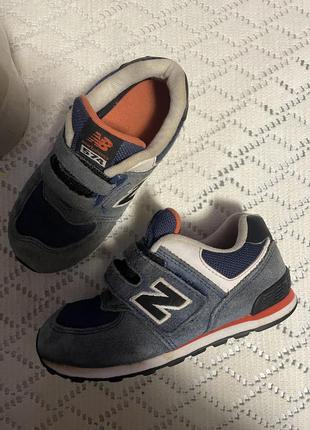 New balance 27 замша 17 см кроссовки
