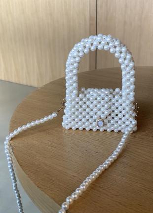 Сумка из жемчужин