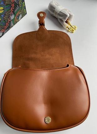 Женская сумка bobby коричневая6 фото