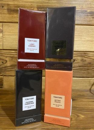 Комплект из четырех флаконов tom ford lost cherry  парфюмированная вода