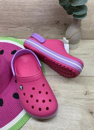 Яскраві крокси crocs crocband 11016-60c2 фото