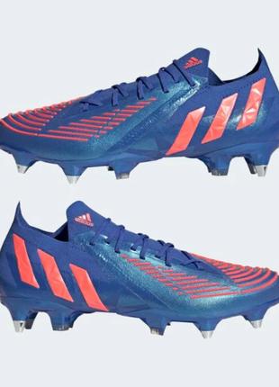 Бутси футбольний чоловік. adidas predator edge.1 l sg (арт. ho2973)