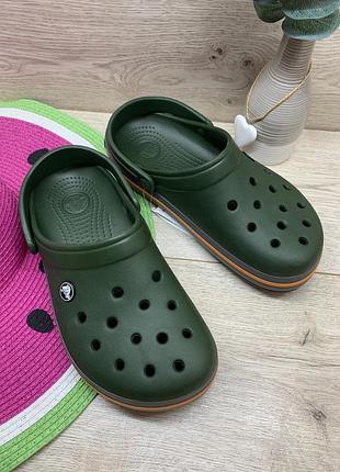 Классные кроксы crocs crocband 11016-35o