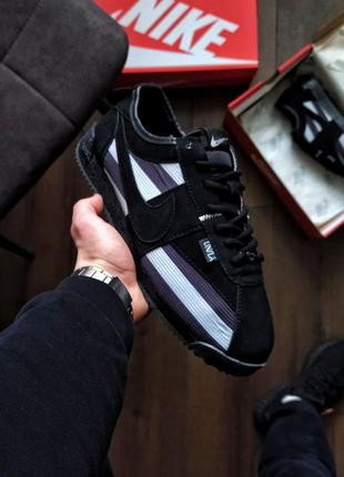 Nike cortez black