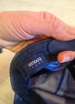 Стильна кепка хакі armani jeans10 фото