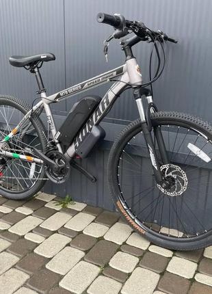 Електровелосипед cubic-bike konar 26" grey 450 w 8 ah 48v panasonic
