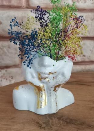Кашпо "лола". декор.ваза.