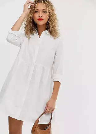 Asos 18 p бавовняна сукня сорочка1 фото