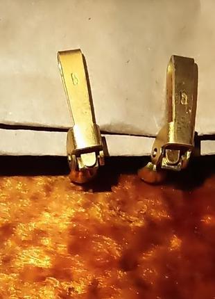 Клипсы винтаж ссср