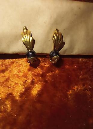 Клипсы винтаж ссср